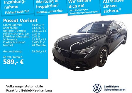 VW Passat Variant Volkswagen 2.0 TDI DSG 4Motion R-Line Navi I
