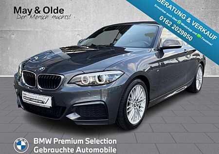BMW 218 i Cabrio M Sportpaket Navi Leder LED Klima Leder S