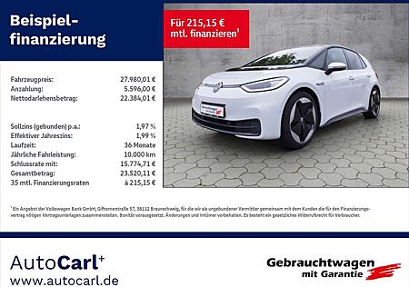 VW ID.3 Volkswagen Pro Performance 150kW Matrix/Pano/Navi/ACC/SHZ KL