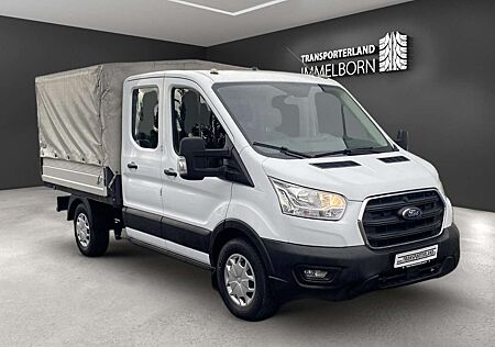 Ford Transit Pritsche Plane 350 4x4 L2 Doka Klima+AHK