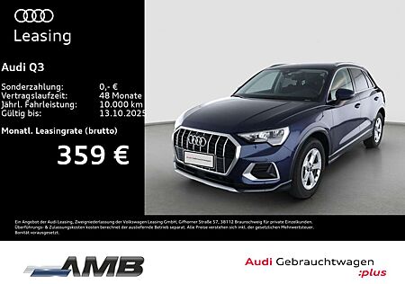 Audi Q3 Advanced 35 TFSI S-tr/AHK/Nav+/Standhz/01.30G