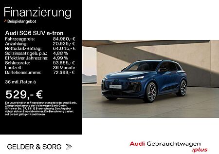 Audi SQ6 e-tron SQ6 qu. edition one blue*TechPro*Air*Pano