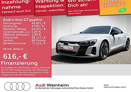 Audi e-tron GT Black-Paket Plus Pano B&O Matrix-LED u