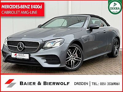 Mercedes-Benz E 400 d Cabrio 4Matic MULTIBEAM AMG-LINE DISTR.+