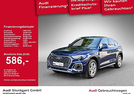 Audi Q5 Sportback 55 TFSI e qu S line AHK Pano virtCo