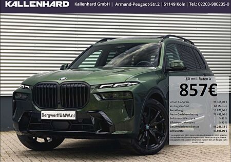 BMW X7 xDrive 40i-M-Sport Pro-Ind ''Malachitgrün''
