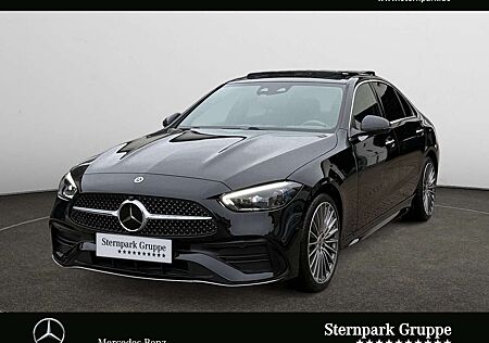 Mercedes-Benz C 300 d 4M AMG Pano+Distro+HuD+AHK+HAL+360°Memo+