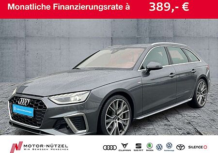 Audi A4 40 TDI S-TR S-LINE LED+NAVI+B&O+PDC+19"