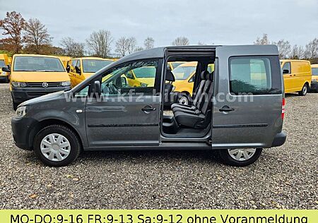 VW Caddy Volkswagen 2.0TDI Temp Sithz NAVI Bluet. 2xSchiebetür