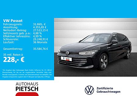 VW Passat Variant Volkswagen Passat Business 1.5 eTSI DSG AHK