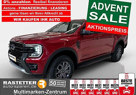 Ford Ranger DK Wildtrak 5Jahre+Rollo+AHK+Leder+Navi+virtCP+ACC