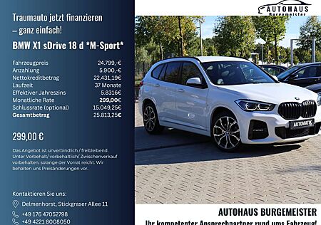 BMW X1 sDrive 18 d M Sport Paket *Kamera*LED*AUT*AHK*