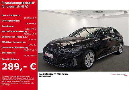 Audi A3 Sportback 35 TDI Navi LED AHK virtual S line