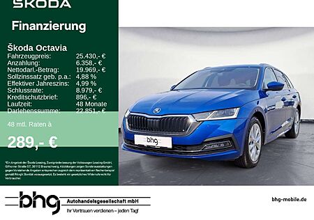 Skoda Octavia Combi 2.0 TDI Fahrprofil Virtual Ambient