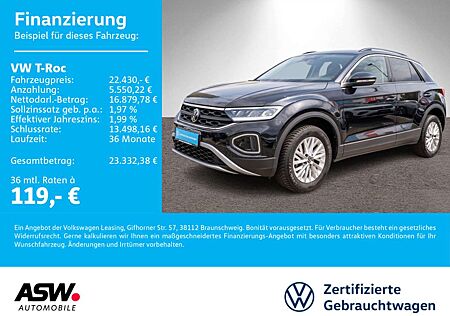 VW T-Roc Volkswagen Life 1.0 TSI 6-Gang LED NAVI PDC SHZ