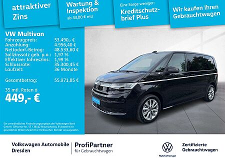 VW T7 Multivan Volkswagen Style IQ-LED NAV AHZV ACC SIDE 1,99%