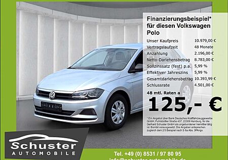VW Polo Volkswagen VI Cool&Sound 1.0*Navi Tempo PDCv+h Bluetoo