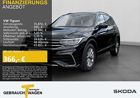 VW Tiguan Volkswagen 2.0 TDI DSG R-LINE LEDER AHK NAVI KAMERA