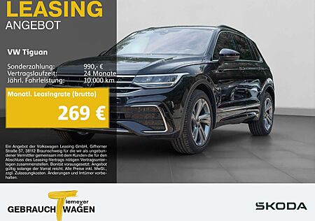 VW Tiguan Volkswagen 2.0 TDI DSG R-LINE LEDER AHK NAVI KAMERA