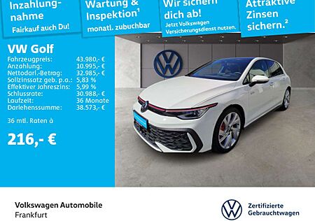 VW Golf Volkswagen VIII 2.0 TSI DSG Navi IQ.Light DCC DAB+