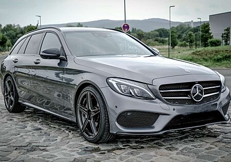 Mercedes-Benz C 250 AMG-Line 4WD 9G F1 Luftfahrwerk HUD AHK AAS ACC