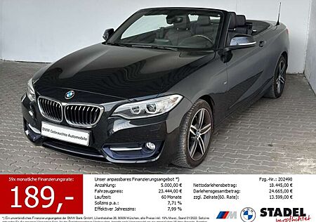 BMW 220 iA Cabrio Sport Line Navi.Xenon.Leder.PDCvohi