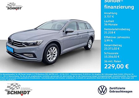 VW Passat Variant Volkswagen 2.0 TDI Business DSG MATRIX ACC