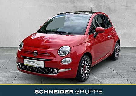 Fiat 500 RED 1.0 MILD HYBRID NAVI+DAB+KLIMA+PANO-DACH