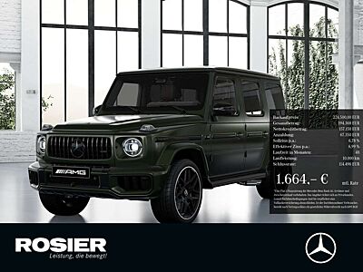 Mercedes-Benz G 63 AMG MANUFAKTUR NIGHT 360° KAMERA BT PDC