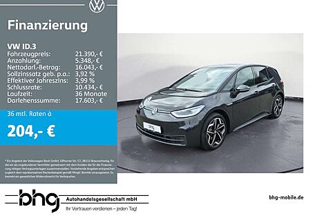 VW ID.3 Volkswagen Performance Upgrade Pure