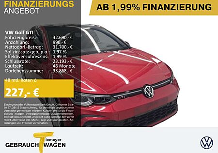 VW Golf GTI Volkswagen BLACK STYLE DSG LM19 PANO AHK IQ.LIGHT