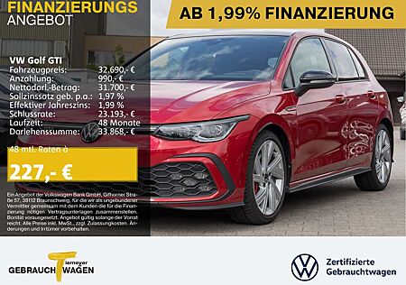 VW Golf GTI Volkswagen BLACK STYLE DSG LM19 PANO AHK IQ.LIGHT