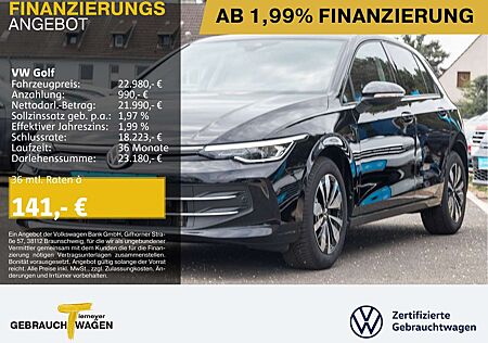 VW Golf Volkswagen 1.5 TSI GOAL NAVI SITZHZ AHK LED+