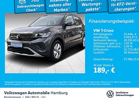 VW T-Cross Volkswagen 1.0 TSI Life DSG Navi Kamera Sitzhzg