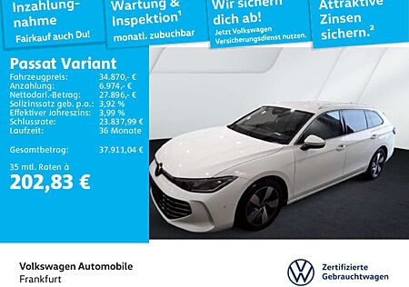 VW Passat Variant Volkswagen 2.0 TDI DSG Elegance Navi IQ.Ligh