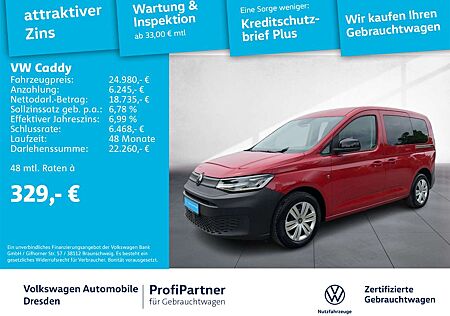 VW Caddy Volkswagen Basis 1,5 TSI DSG KLIMA NAV LED PDC SHZ