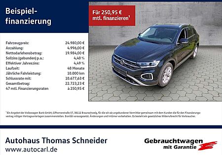 VW T-Roc Volkswagen Style 1.5 TSI 2-Zonen/AHK/SHZ KLIMA ALU
