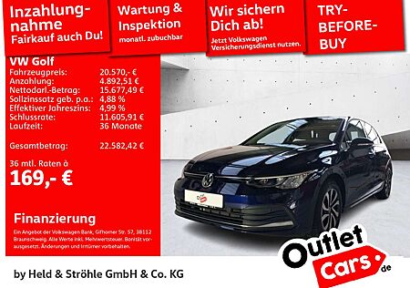 VW Golf Volkswagen 8 Active 1.5 TSI AHK LED NAV KAM PDC SHZ