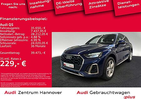 Audi Q5 40 TDI qu. S line LED Kamera AHK Navi virtual
