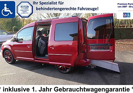 VW Caddy Volkswagen Highline 1,4 TSI DSG*rollstuhlgerecht*Wenderampe*