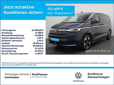 Volkswagen T7 Multivan 1.5 TSI eHybrid 4M Style 7 SITZE