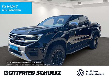 VW Amarok Volkswagen 3.0 TDI DSG 4M LEDER LED AHK Aventura Doppelkabine