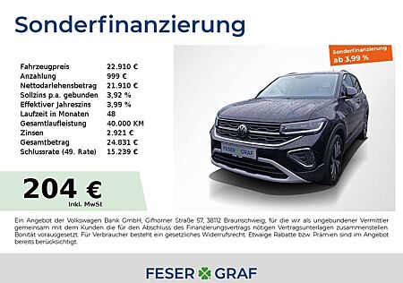 VW T-Cross Volkswagen Style 1.0 TSI DSG SHZ IQ.Light Navi PDC