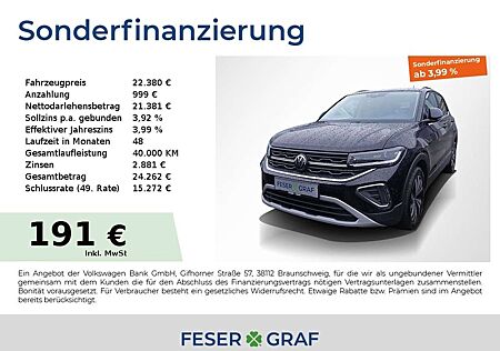 VW T-Cross Volkswagen Style 1.0 TSI DSG SHZ IQ.Light Navi PDC