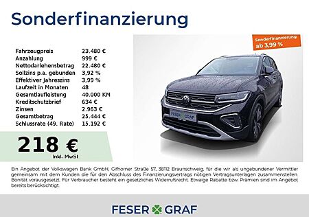 VW T-Cross Volkswagen Style 1.0 TSI DSG SHZ IQ.Light Navi PDC