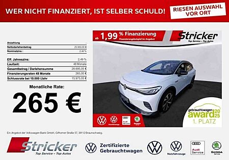 VW ID.4 Volkswagen 1st 150/77 265,-ohne Anzhalung AHK ACC Pumpe