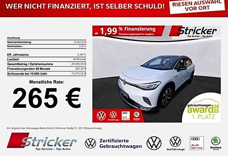 VW ID.4 Volkswagen 1st 150/77 265,-ohne Anzhalung AHK ACC Pumpe