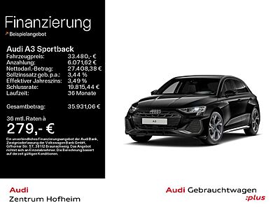 Audi A3 35 TFSI S line S tro*LED*Virtual*Na