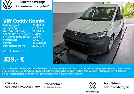 VW Caddy Volkswagen 2.0 TDI *LANE*FRONT*8-fach bereift