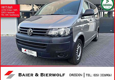 VW T5 Transporter Volkswagen 2.0 TDI 140PS 9 Sitzer Automatik